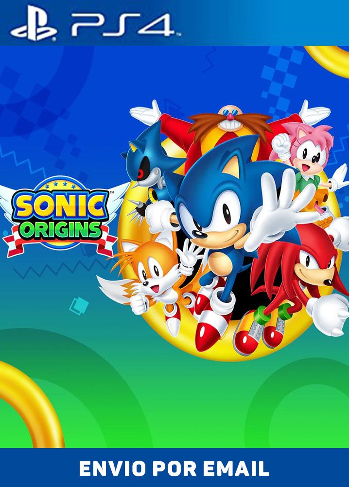 Sonic Origins PS4 MÍDIA DIGITAL - Raimundogamer midia digital