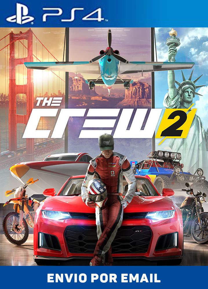 THE CREW 2 - PS4 - MÍDIA DIGITAL - LS Games