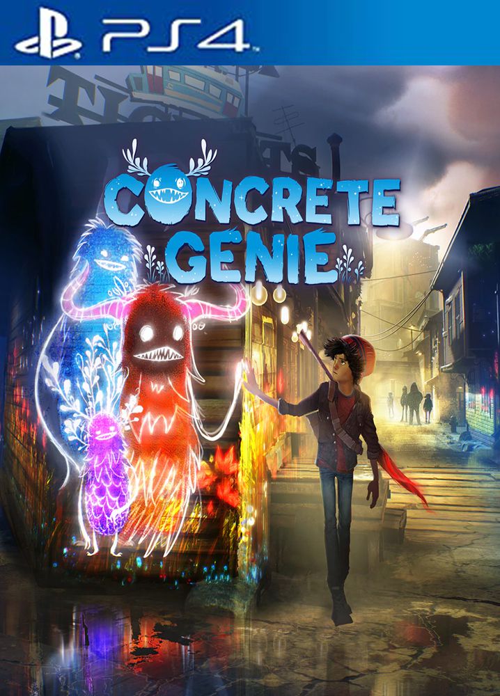 Concrete Genie PS4 MÍDIA DIGITAL Promoção - Raimundogamer midia