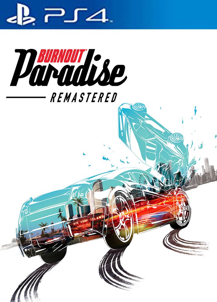 Jogo PS4 Corrida Burnout Paradise Mídia Física Novo Lacrado