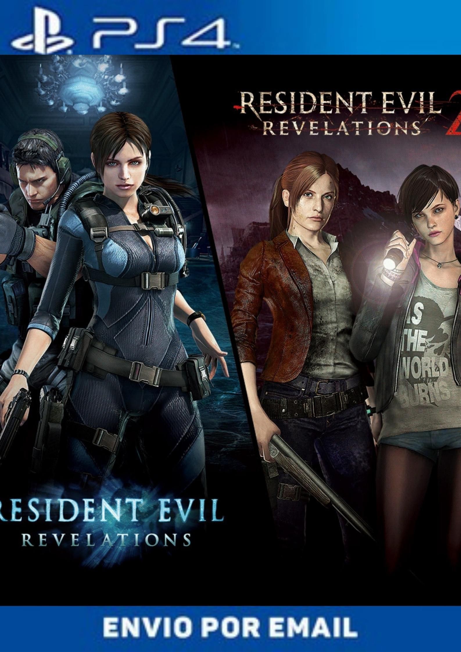Resident Evil Revelations 1 and 2 Bundle PS4 M DIA DIGITAL