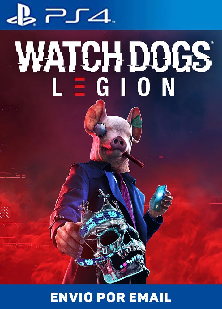 Jogo Watch Dogs: Legion - PS4 - Comprar Games - Loja de games no