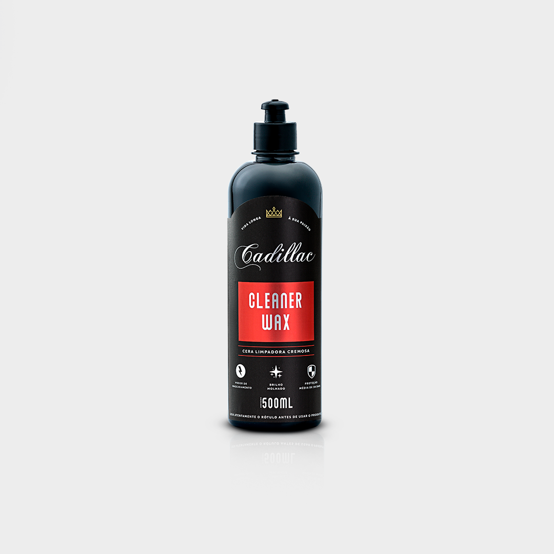 CERA LIMPADORA CLEANER WAX CREME 500ML - CADILLAC - 500 Pro
