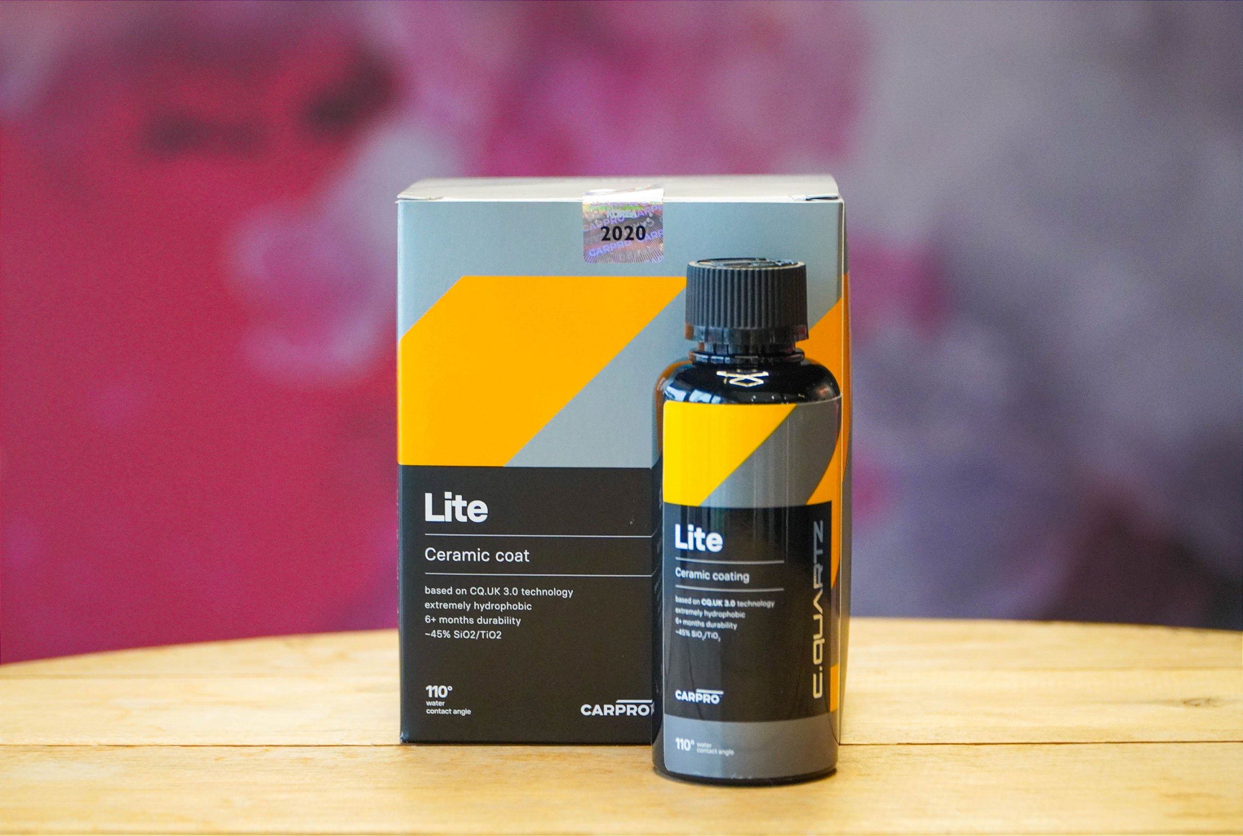 CQUARTZ LITE KIT COATING CERÂMICO 150 ML - CARPRO - 500 Pro