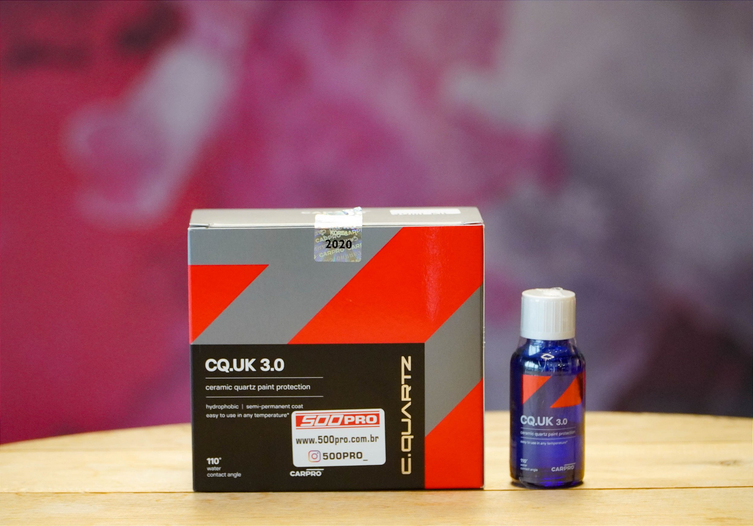 CarPro CQuartz CQ.UK 3.0 - Coating Cerâmico p/ Pintura Automotiva