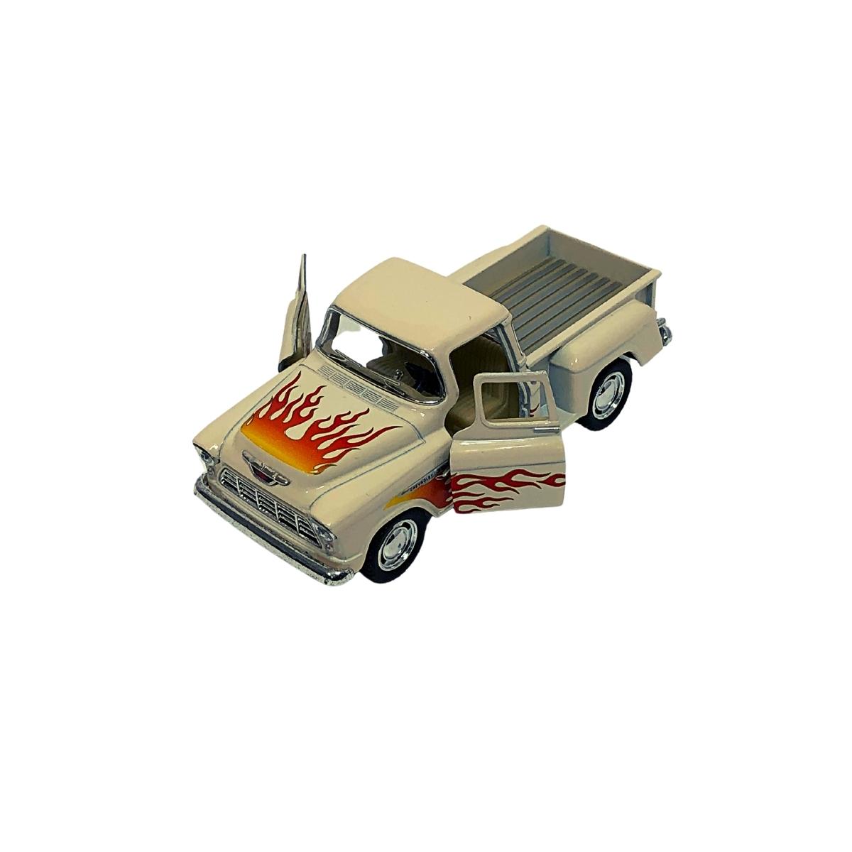Camion Chevy Stepside 1955 Surfeur 1/32 - Kinsmart, Neuf