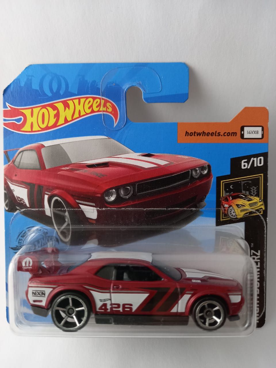 Hot Wheels - Dodge Challenger Drift Car - Coleção Nightburnerz