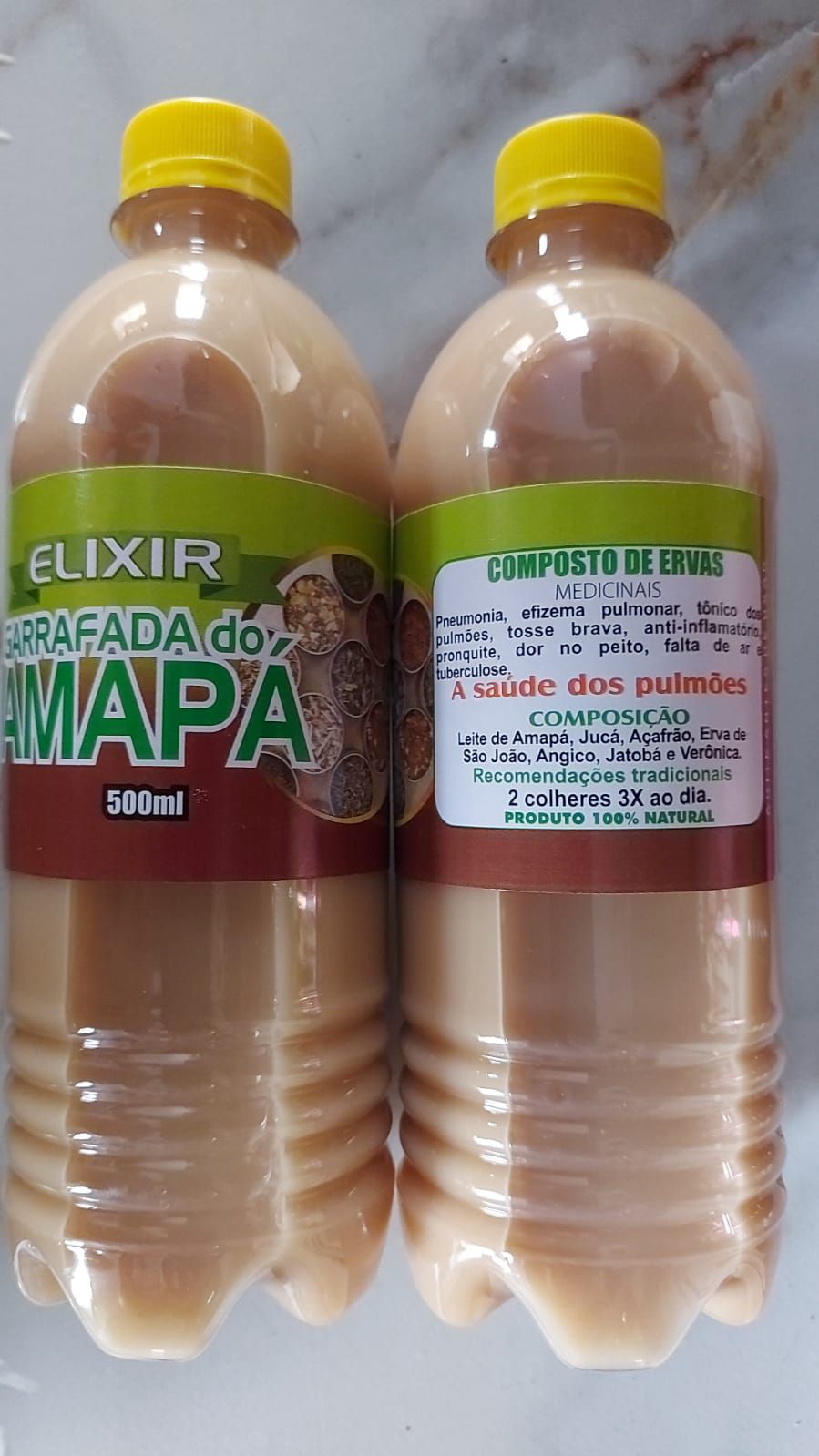LEITE DE AMAPA 500ML - Ervas do Para Produtos Naturais