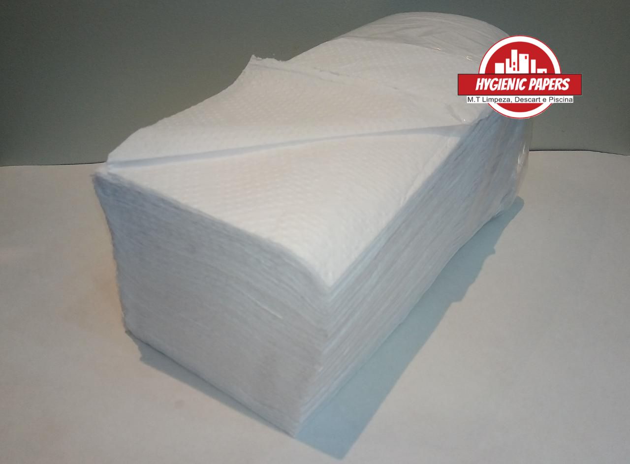 PAPEL INTERFOLHAS BRANCO PLUS COM 1000 FLS - Hygienic Papers - Loja de  Higiene, Limpeza, Descartáveis e Piscina