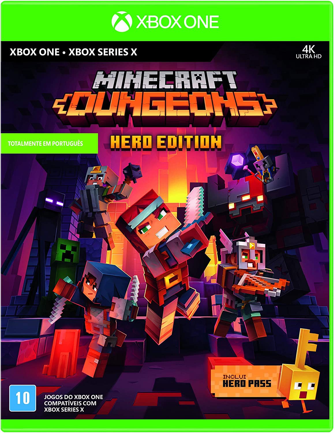 Jogo Minecraft Dungeons (Hero Edition) - Xbox One - RT NO GAME