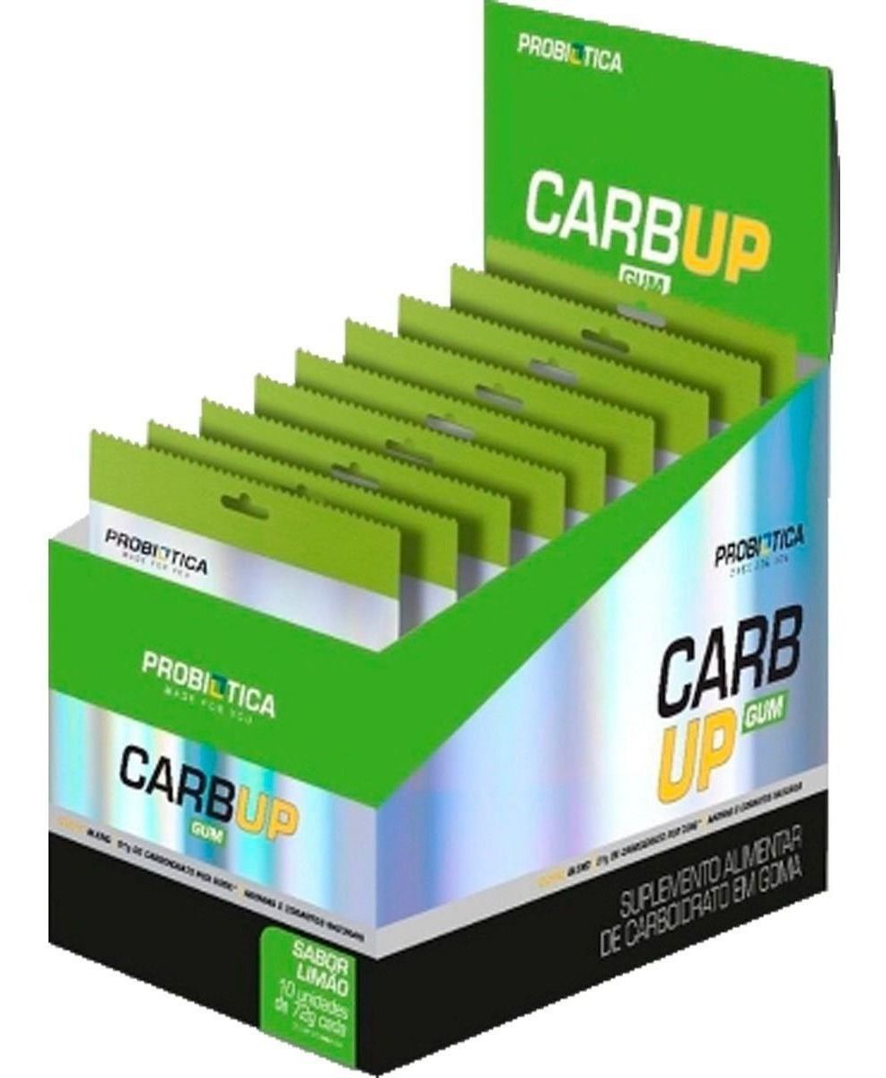 Carb Up Gel Super Fórmula Probiotica Sabor Baunilha 30g - Suplemento  Energético