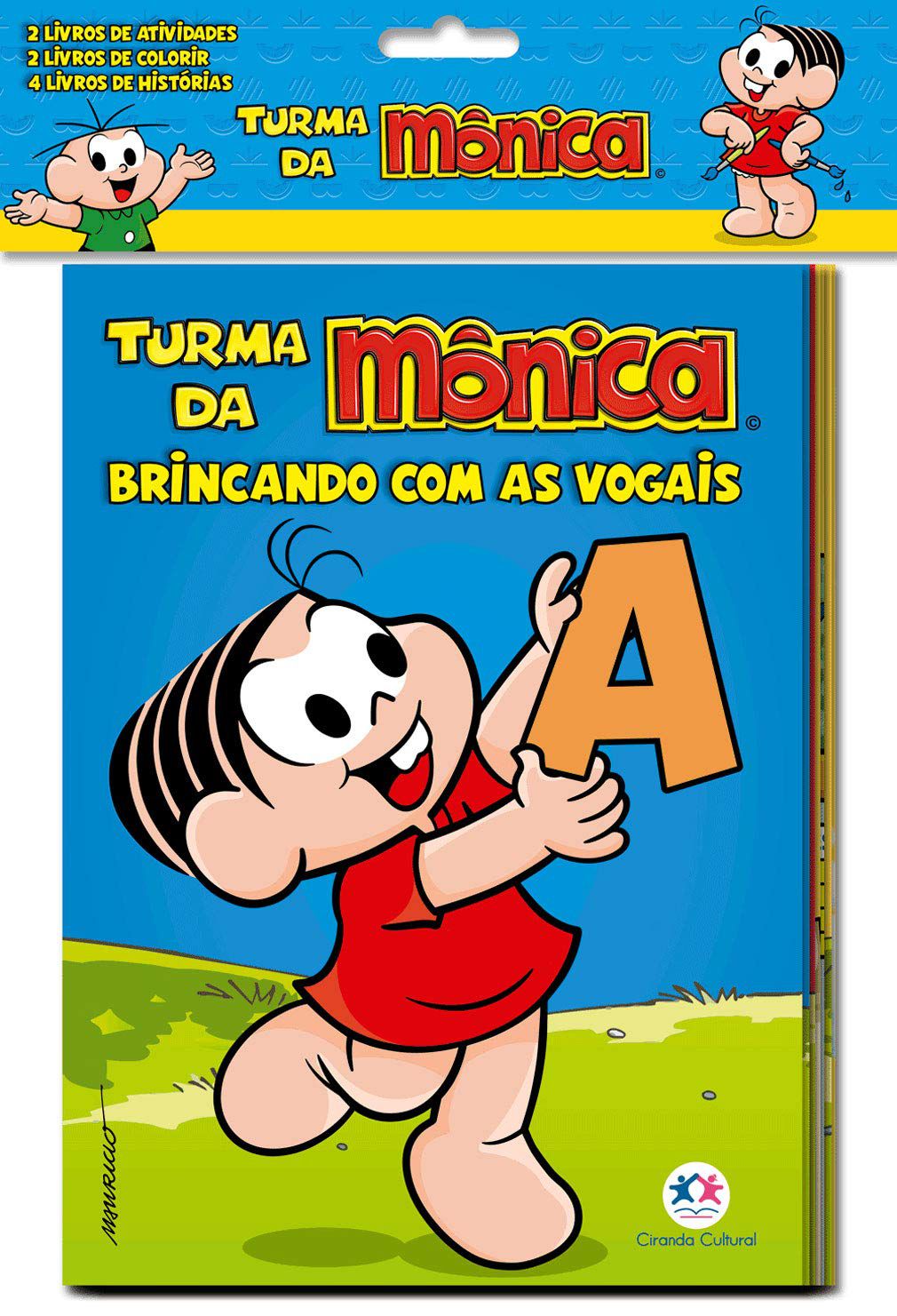 Livro de Colorir - Turma da Mônica - Brincando juntos - Ciranda