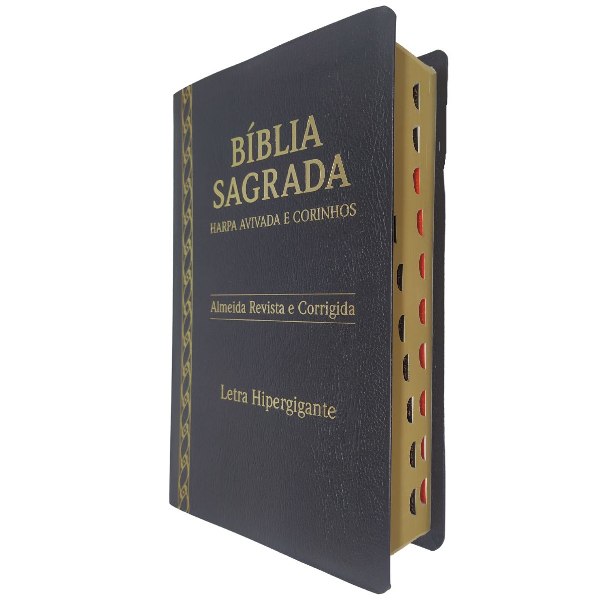 Bíblia Sagrada - Letra Hiper Gigante - Harpa E Corinhos - Luxo