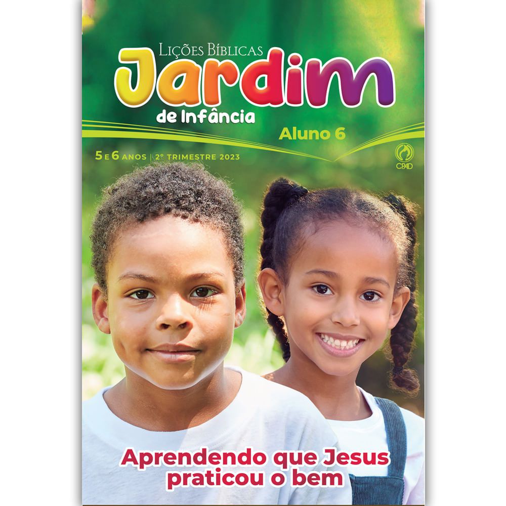 Lições Bíblicas Jardim de Infância Aluno 2º Tr 2023 Cpad Ebd Gospel