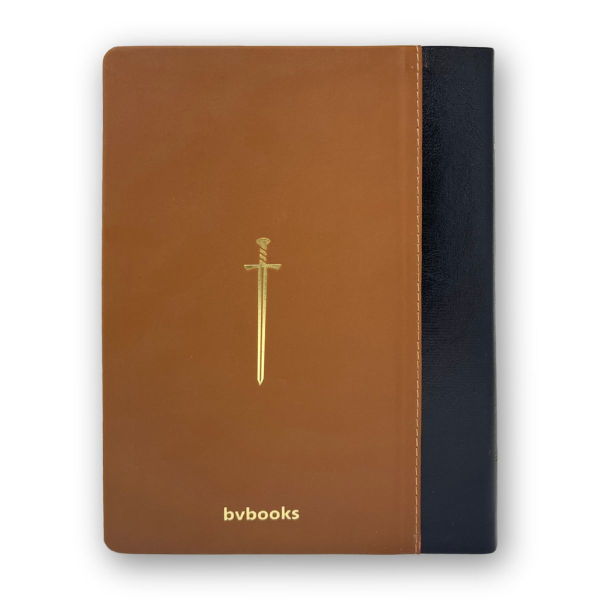 Bíblia De Estudo Spurgeon Marrom/Preto BKJ 1611 Índice Letra Grande Gospel Commerce Sua