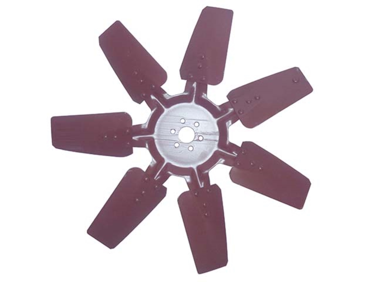 Helice/Ventilador Rebitada 34 MM 7 Pas Mercedes HPN/OM 366/L