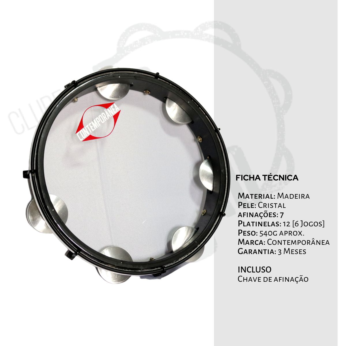 Pandeiro Contemporânea 11