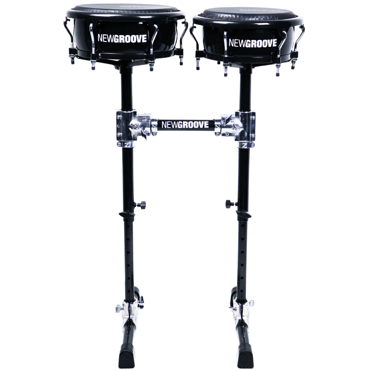 Par Congas Compactas NewGroove 11.06 12.06 Rack Preto - Clube da