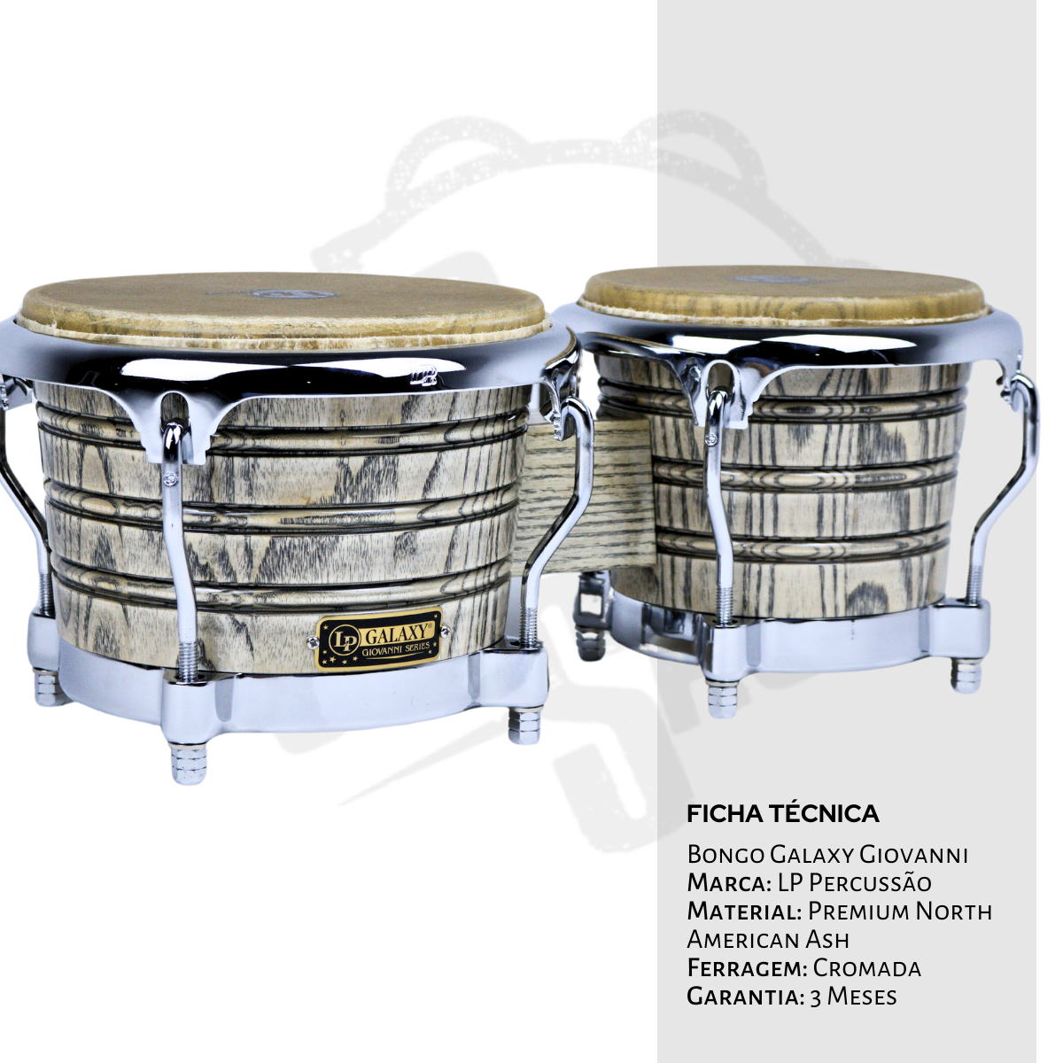 Bongo LP Galaxy Giovanni Cromado 7 1/4