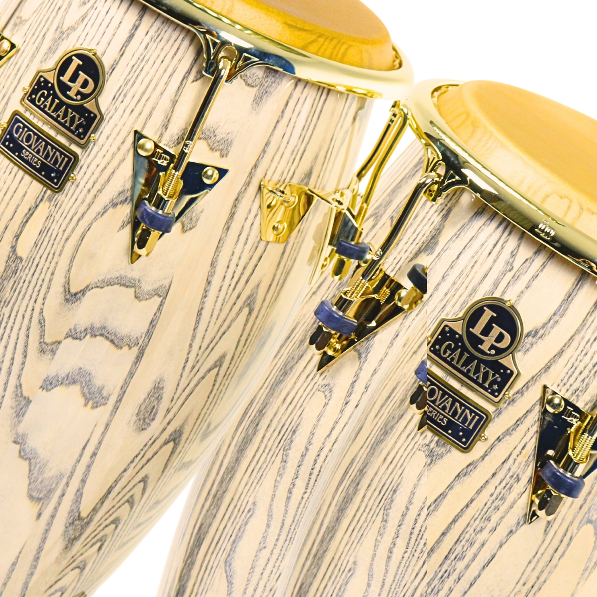 Par Congas LP Galaxy Giovanni 11 e 12.5 Natural - Clube da