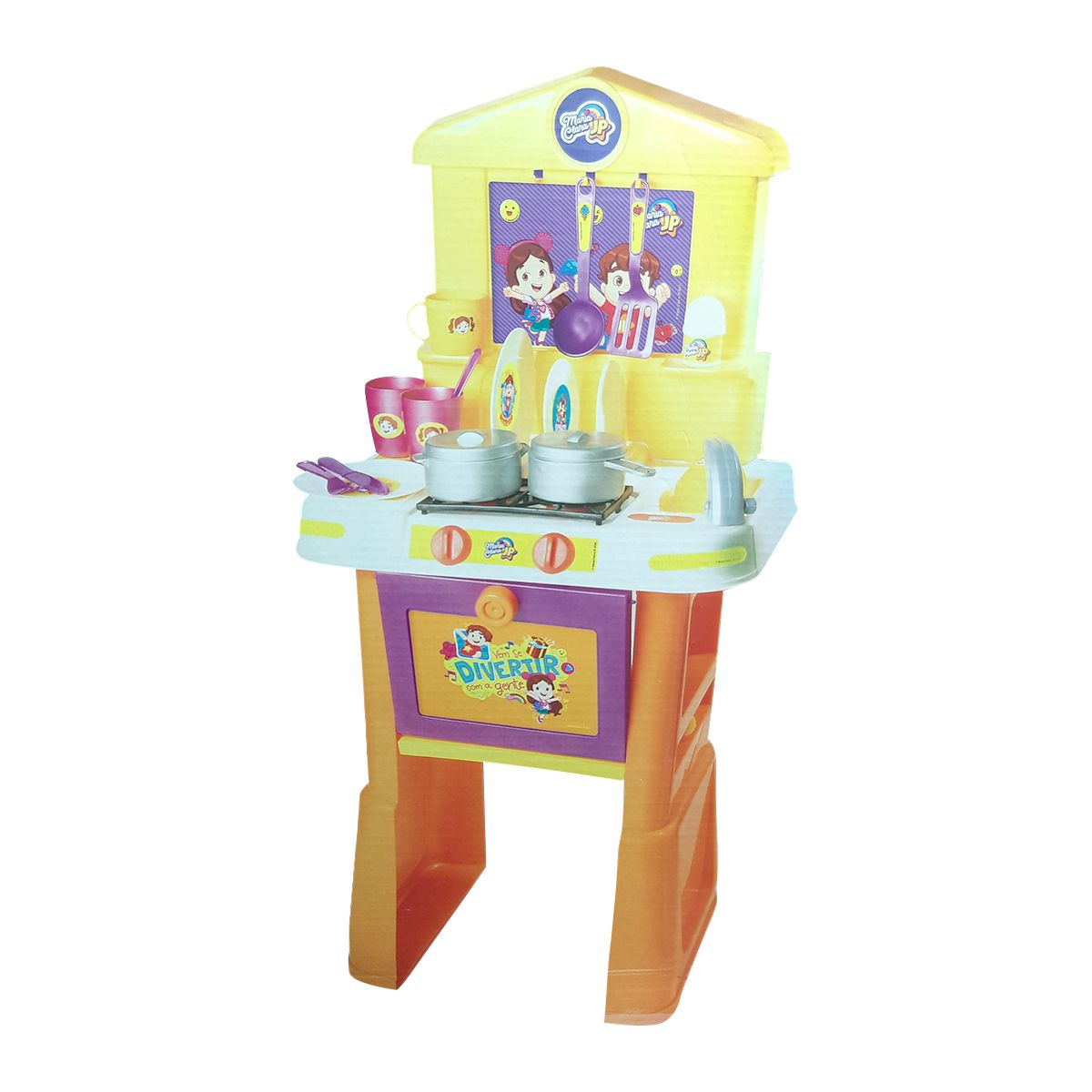 Brinquedo Cozinha Feliz Comidas - JR toys - Shop Macrozao