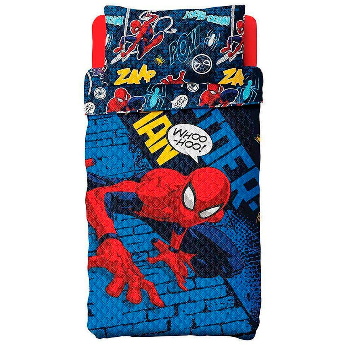 Jogo de Cama Infantil Homem Aranha Lepper