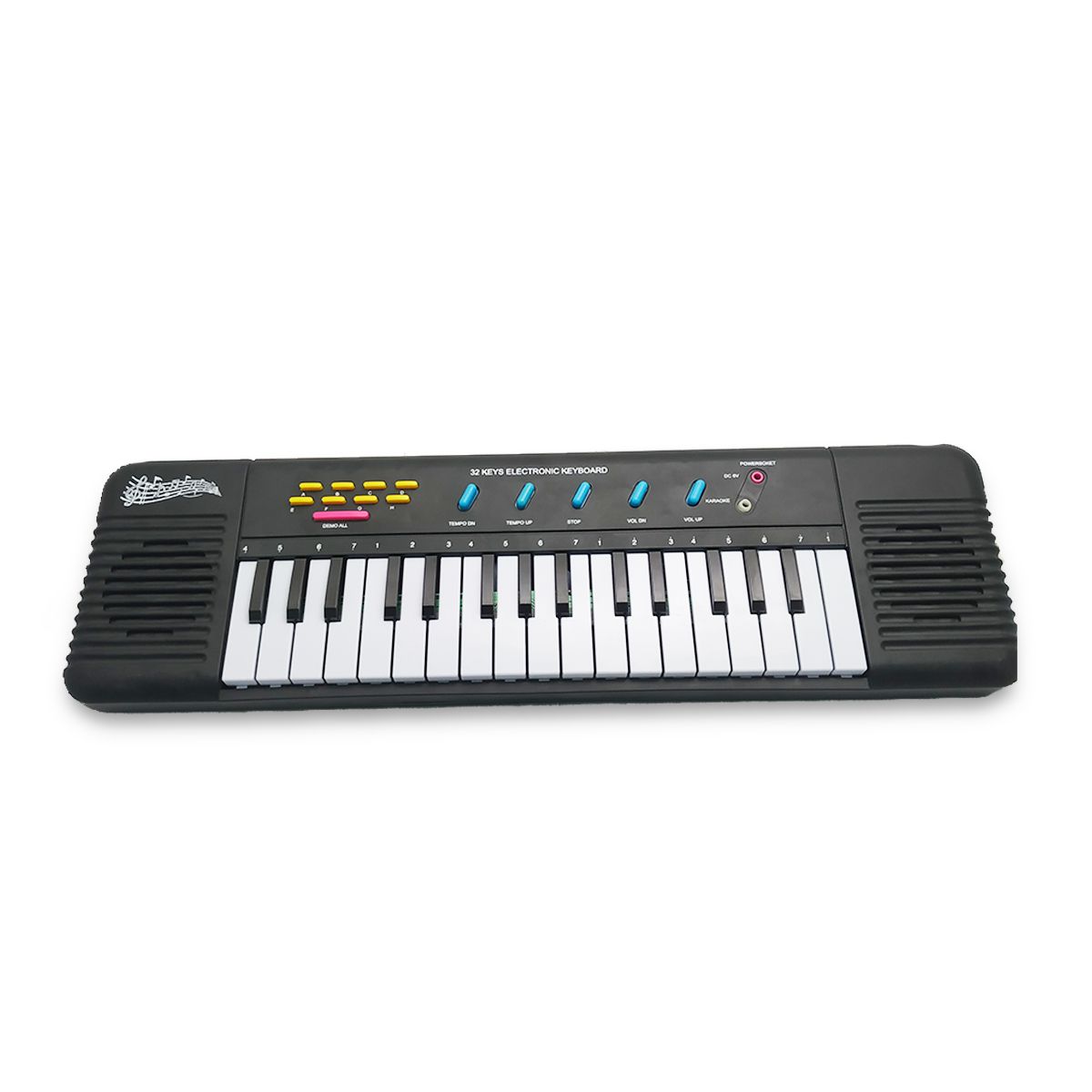 Piano teclado Infantil Musical 32 Teclas Keys Com Microfone