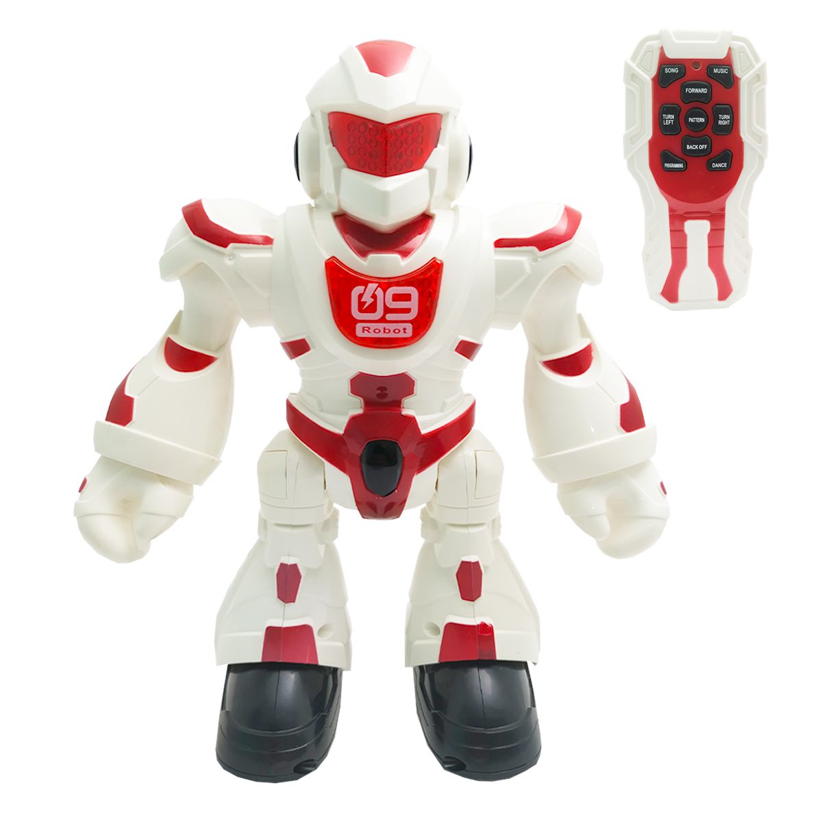 Robô Controle Remoto + Luzes + Som + Movimento - Robot's - BBR TOYS :  : Brinquedos e Jogos