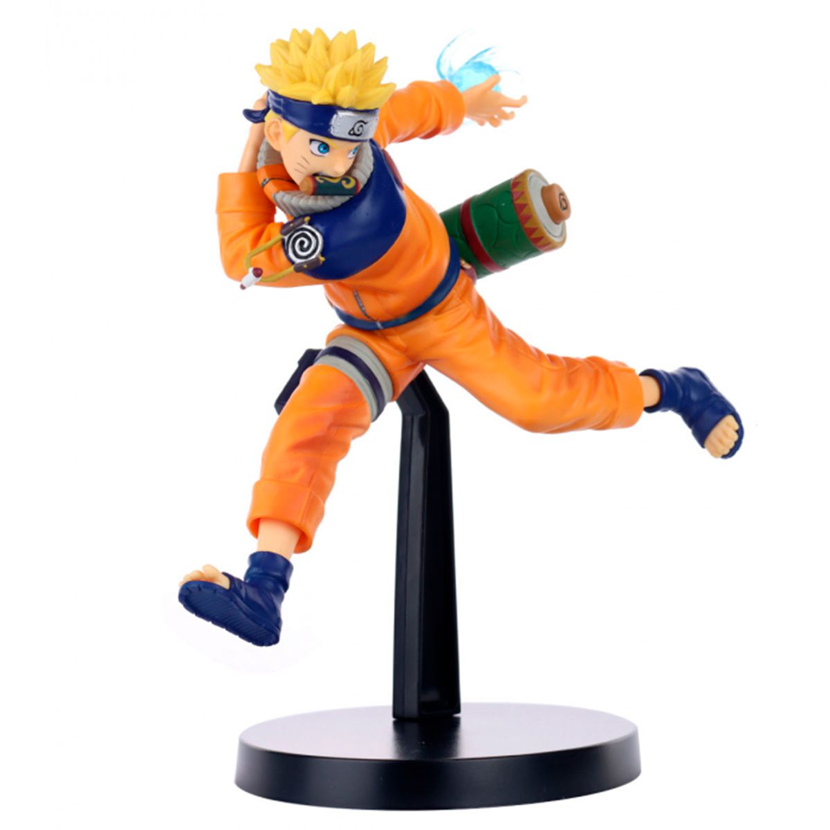 Boneco Miniatura Com Base Coleção Naruto Brinquedo Criança Pvc Sasuke Uchiha  I