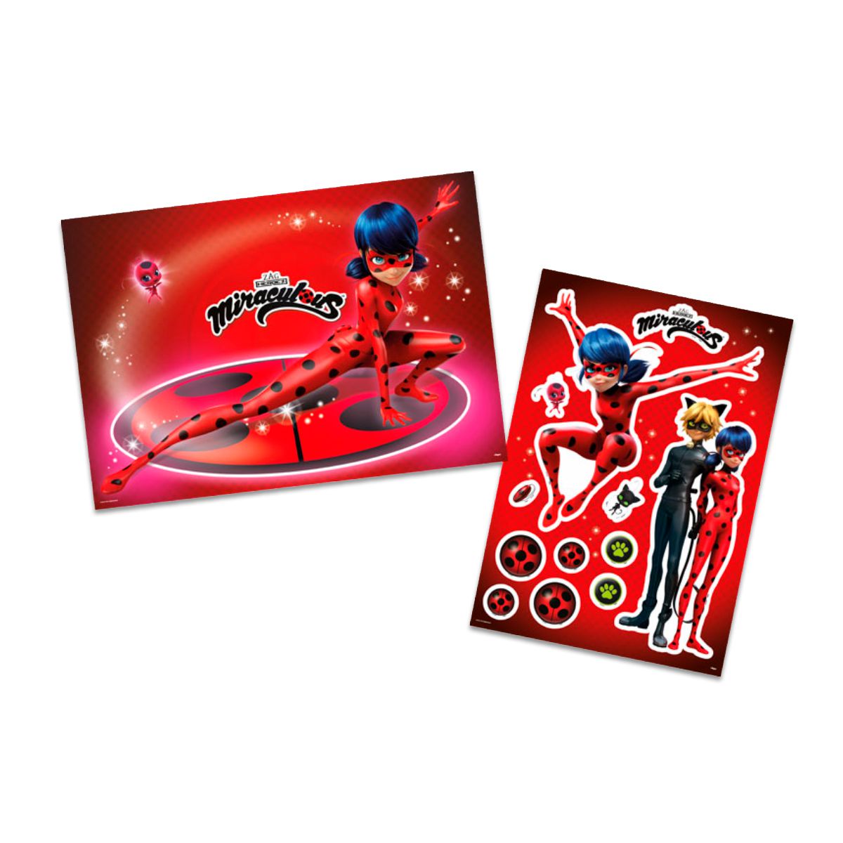 Adesivo para Porta Infantil Miraculous Ladybug