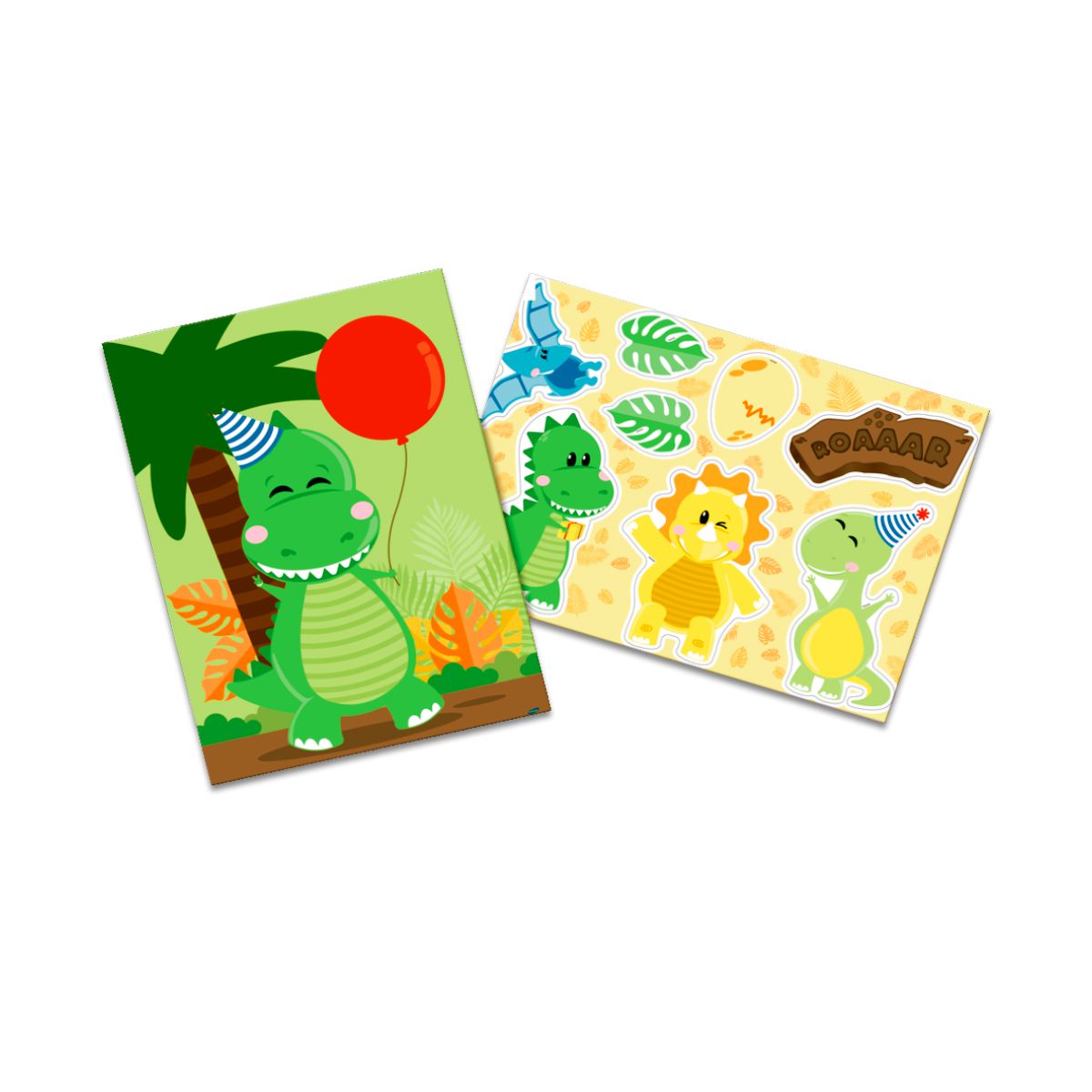 Kit Festa Fácil Dino Baby Aniversário 39 Pçs Decoração - Shop Macrozao