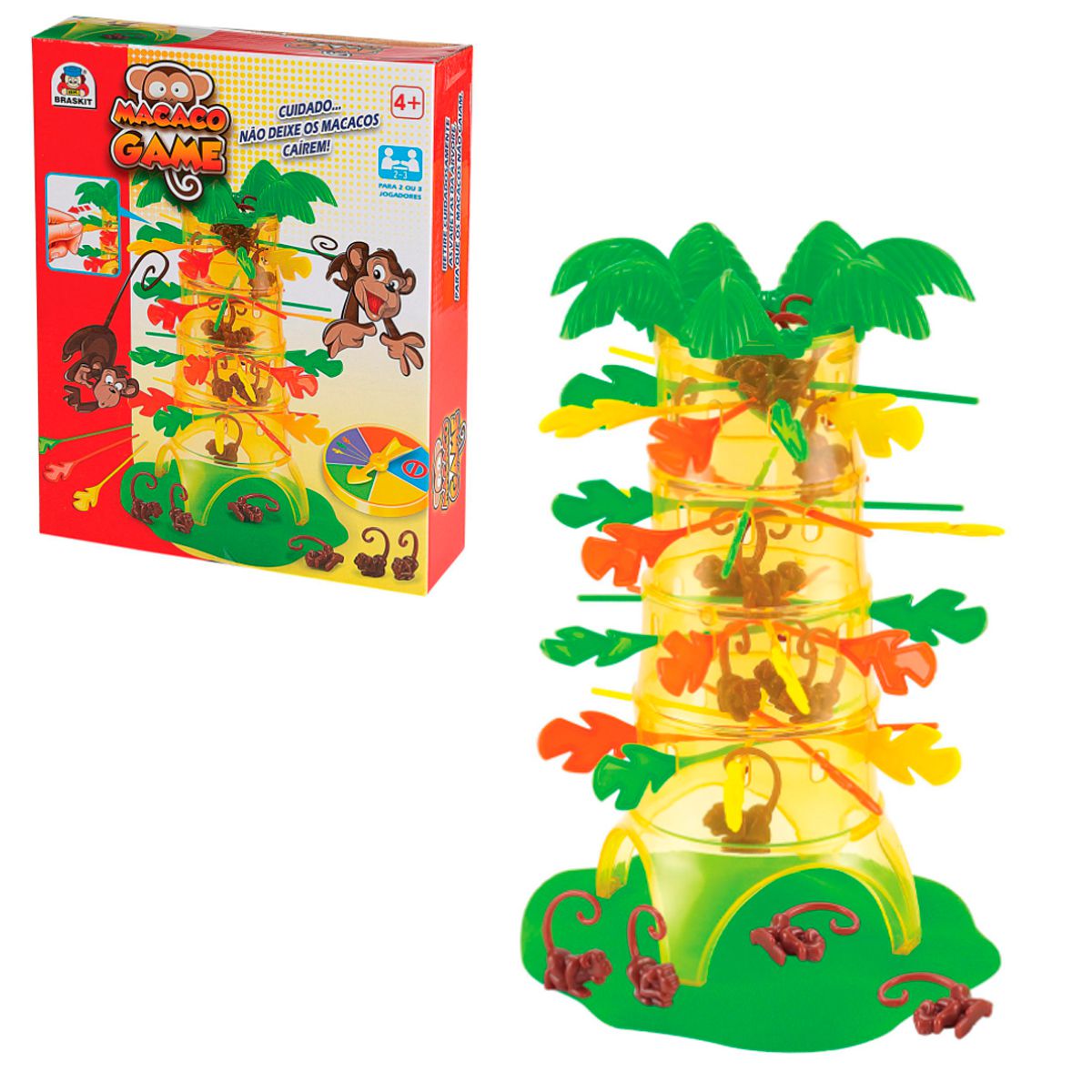 Jogo Infantil Interativo Macaco Game - Braskit - Shop Macrozao