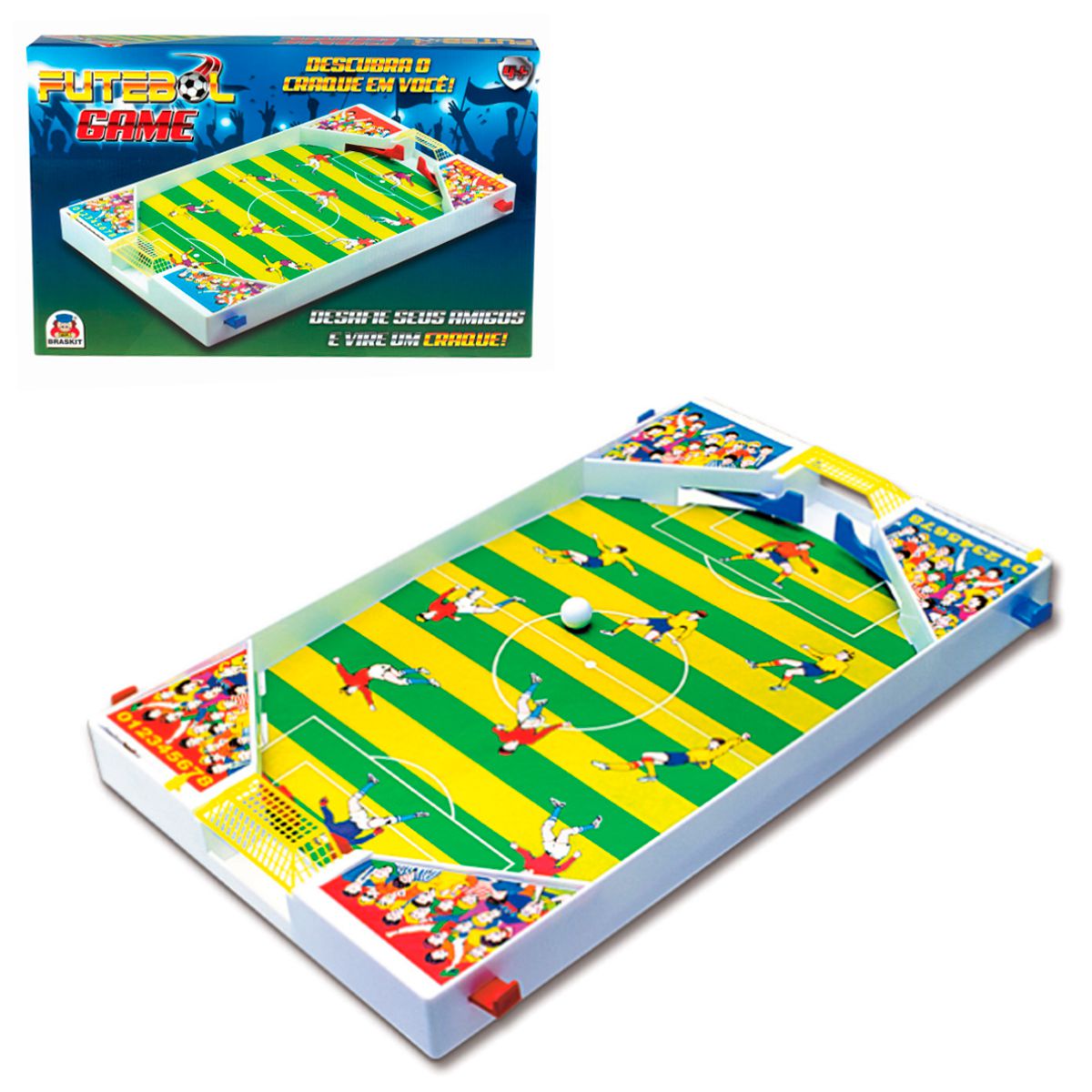 Brinquedo Jogo Infantil Futebol Game - Braskit - Shop Macrozao