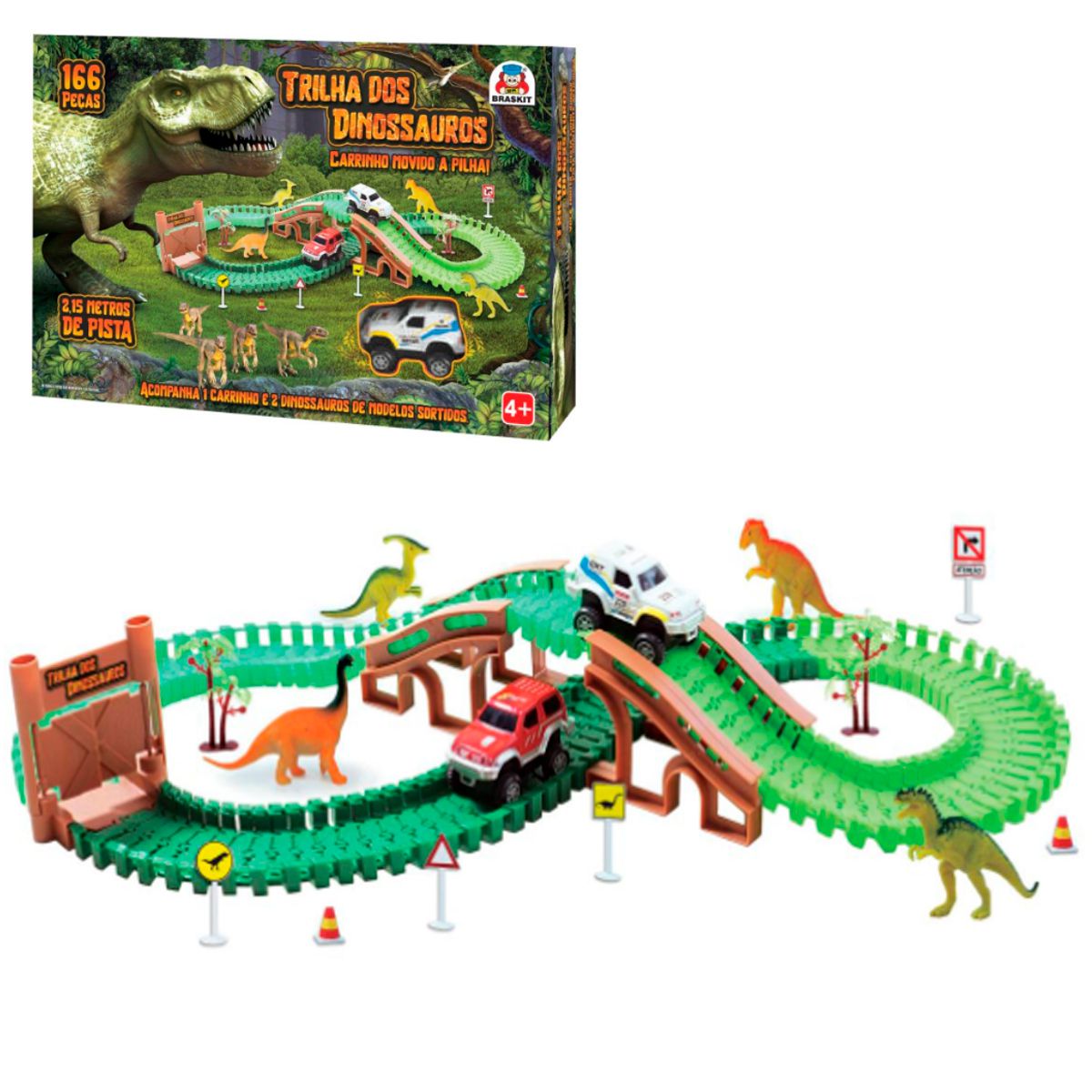 Brinquedo Infantil Jogo Dinossauro Game - Braskit - Shop Macrozao