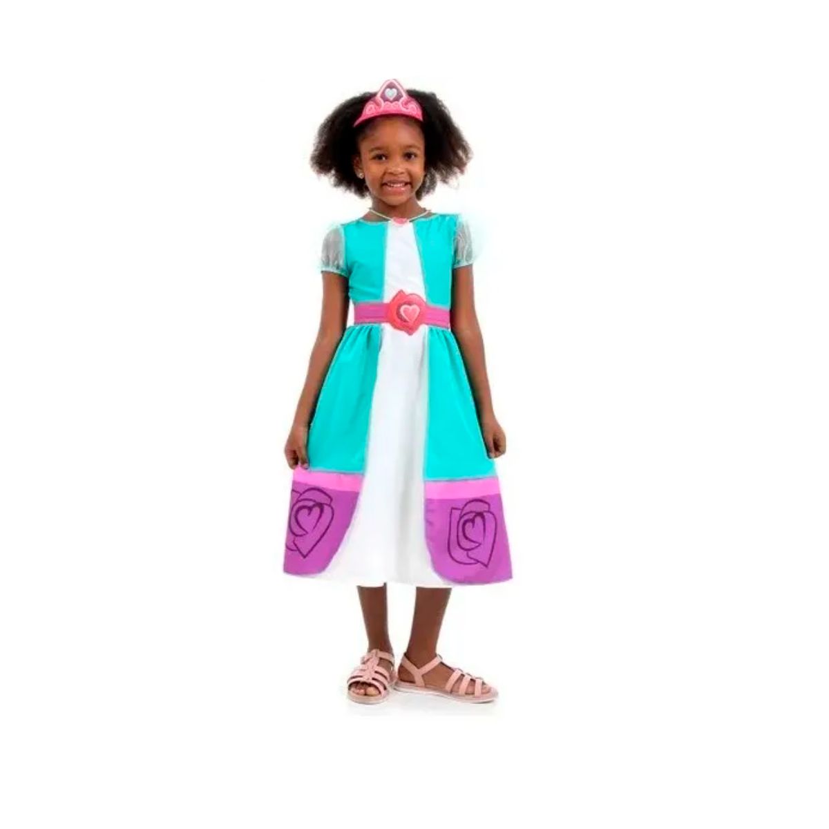 Fantasia Infantil Princesa Sofia Vestido Clássico Luxo - Shop Macrozao