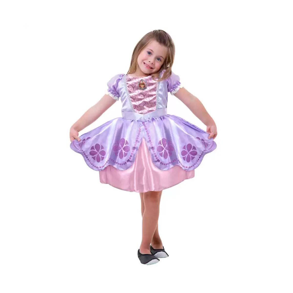 Vestido Fantasia Camisola Infantil Princesinha Sofia