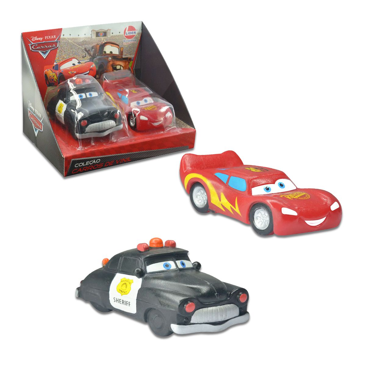 Relâmpago Mcqueen, Elka, Carrinho Vermelho : : Brinquedos e  Jogos