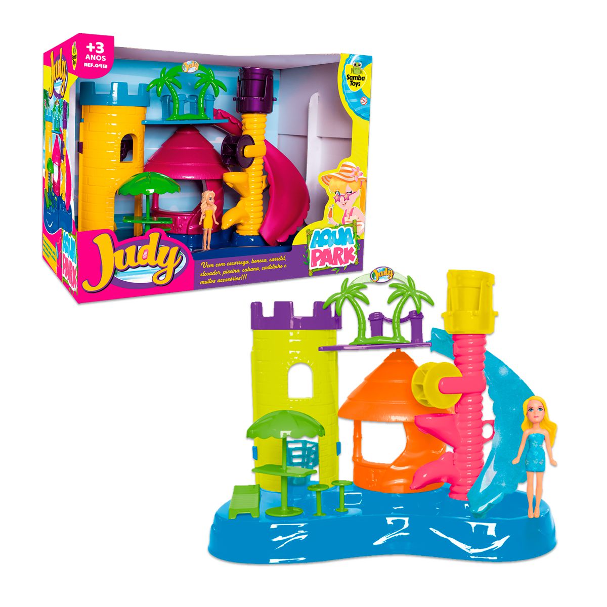 Brinquedo Parque De Diversões Judy Samba Toys EM OFERTA