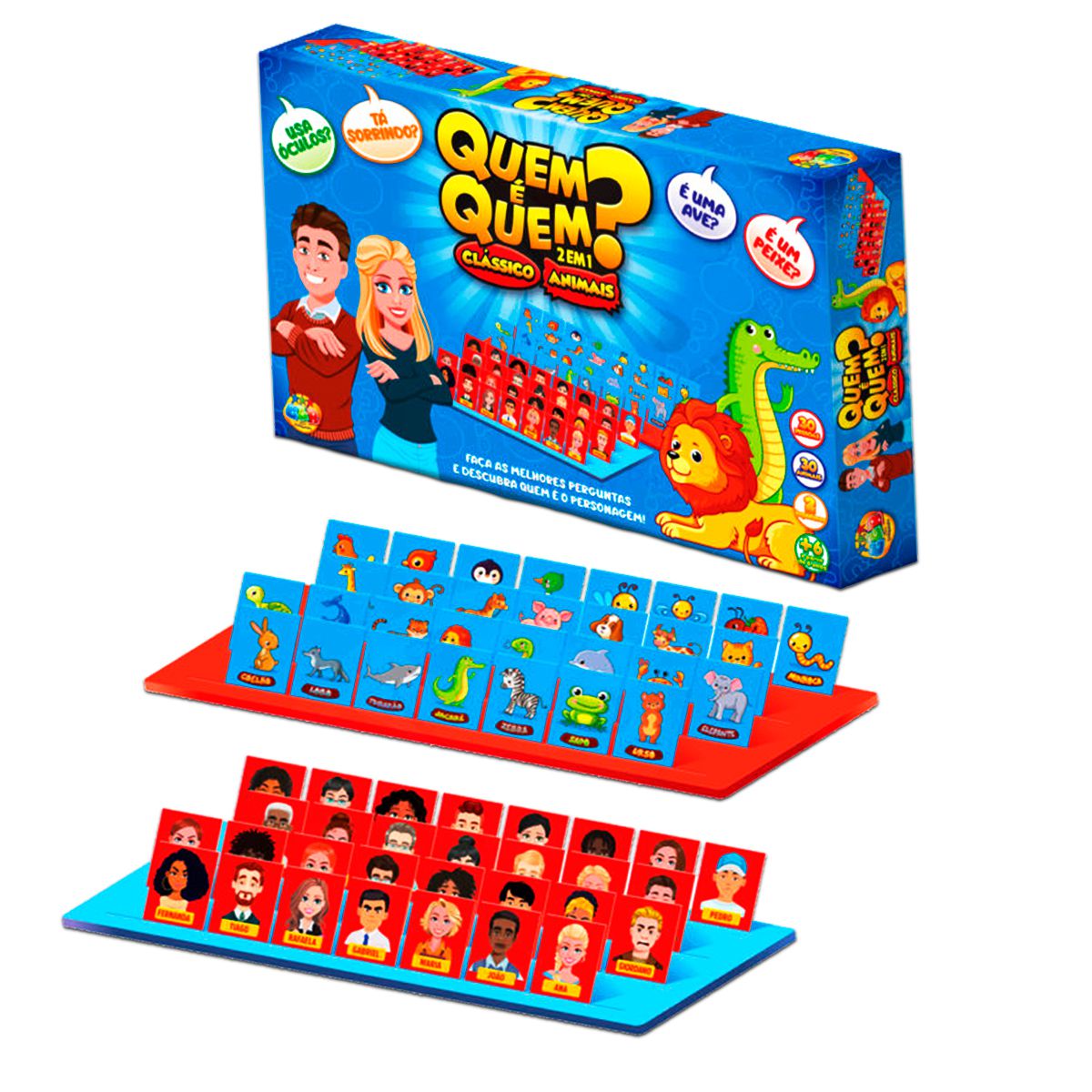 Jogo De Tabuleiro Infantil 3 Em 1 Pais & Filhos