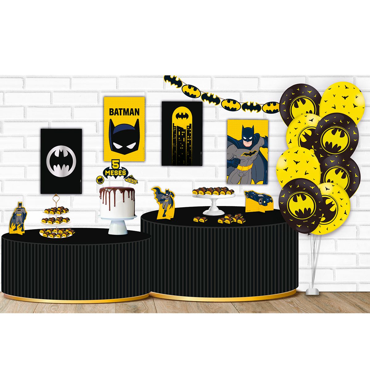 Kit Festa Mesversário Batman Geek Decorativo - Shop Macrozao