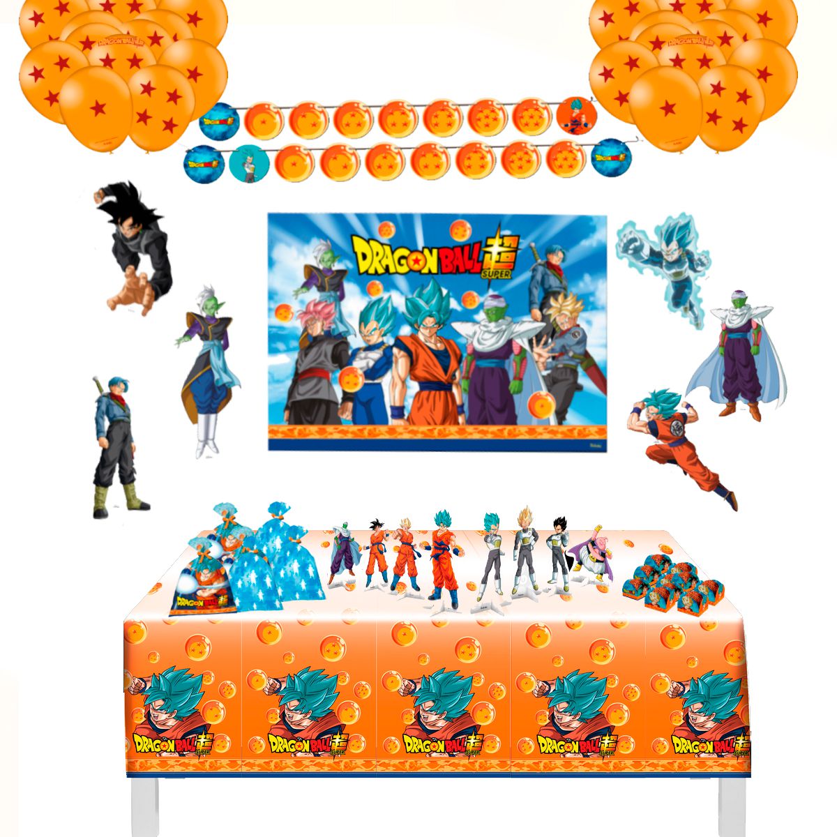 Quadro Decorativo Dragon Ball Z Goku Super Sayajin 1 peça m13
