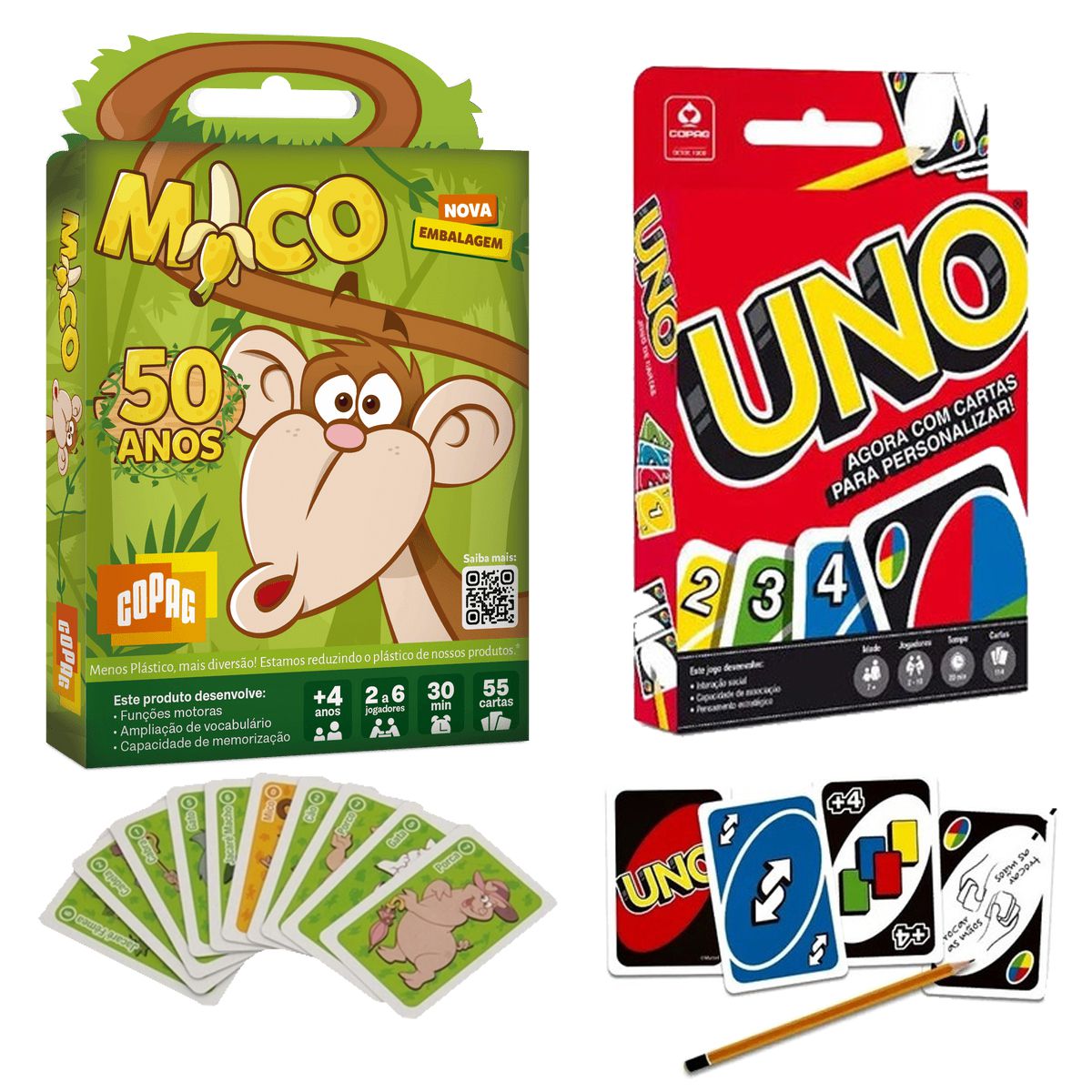 Jogo de Cartas Uno Copag 1