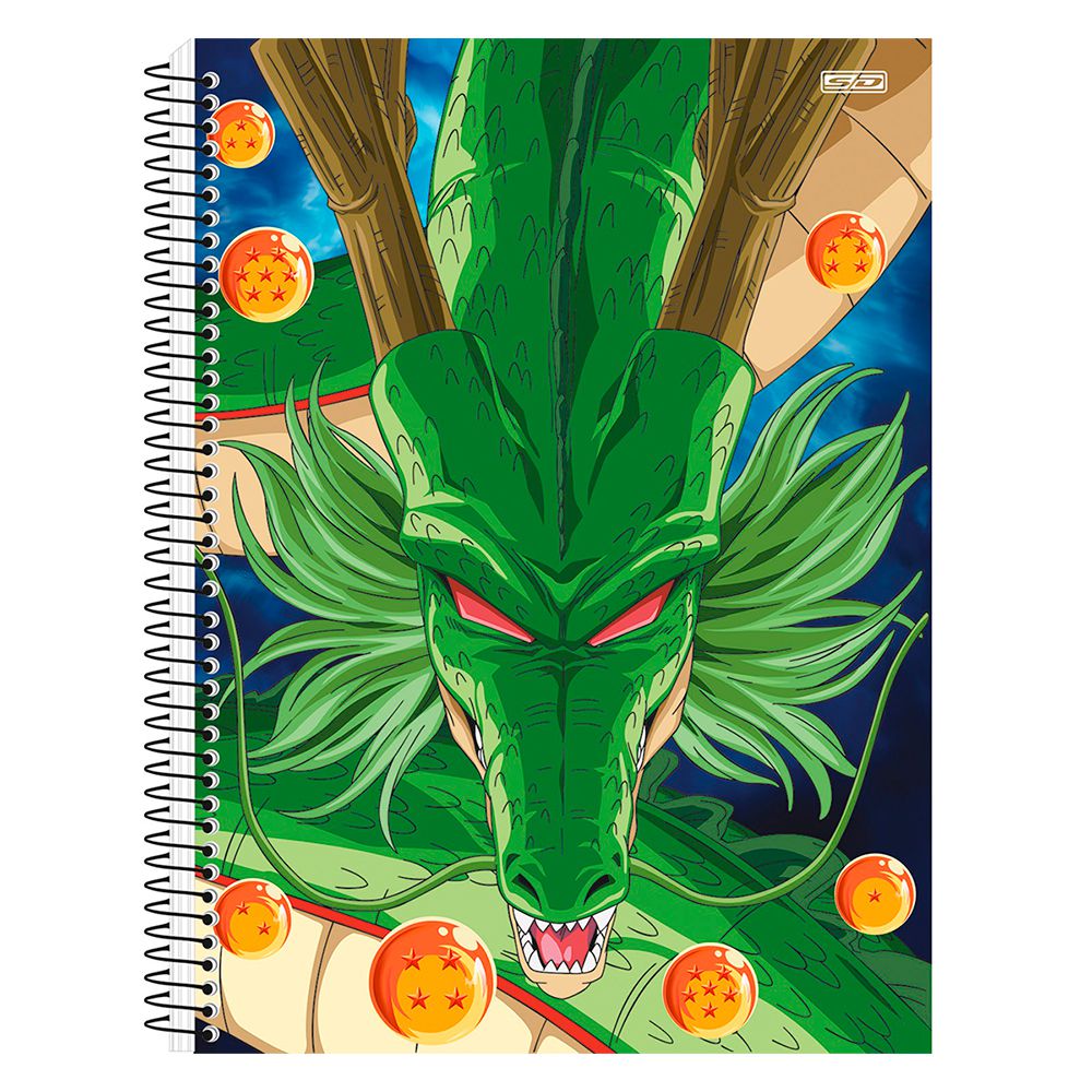 Caderno Brochura Dragon Ball Z 80F 1 Matéria Grande em Promoção na