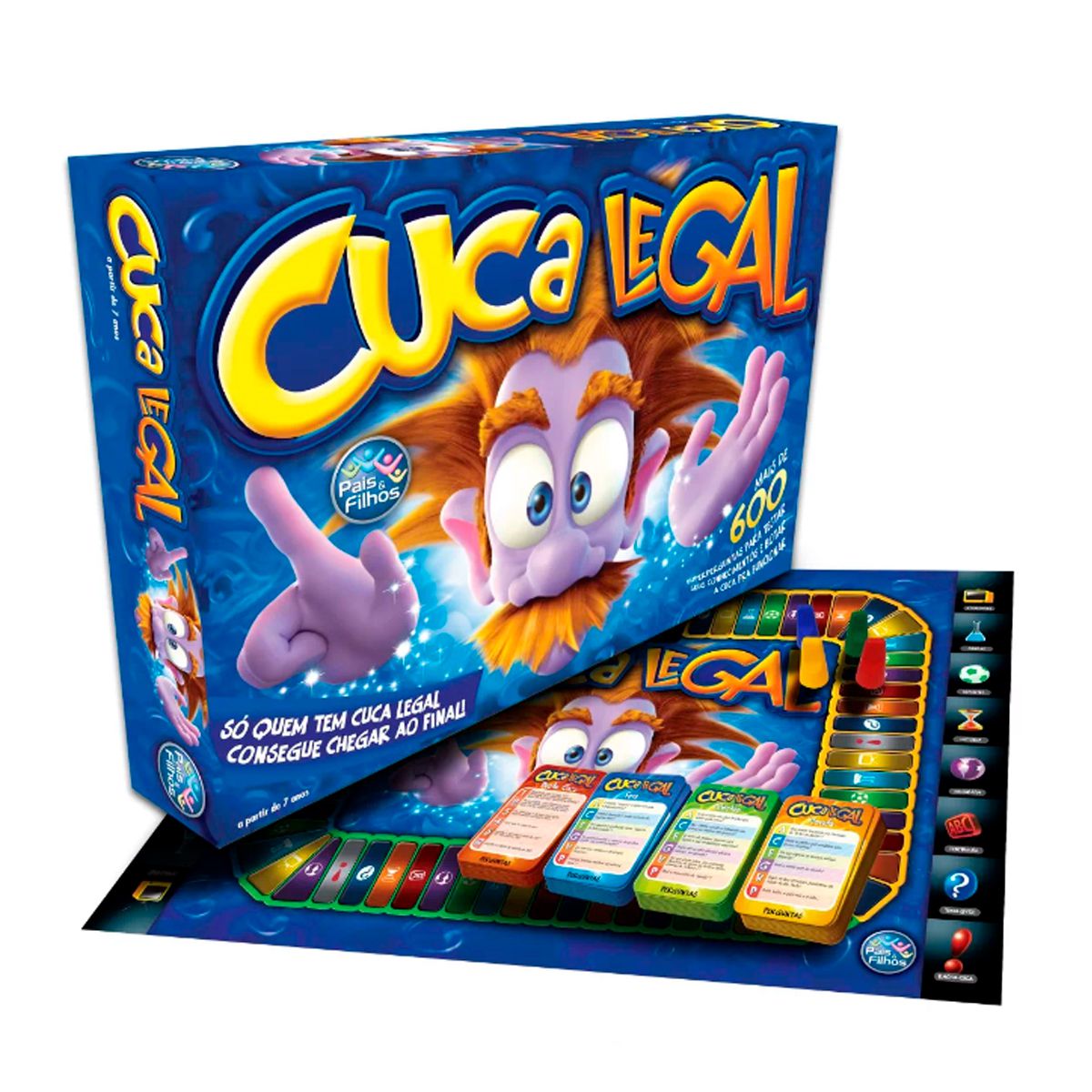 Brinquedo Jogo Educativo Cuca Com 1300 Perguntas Expertio