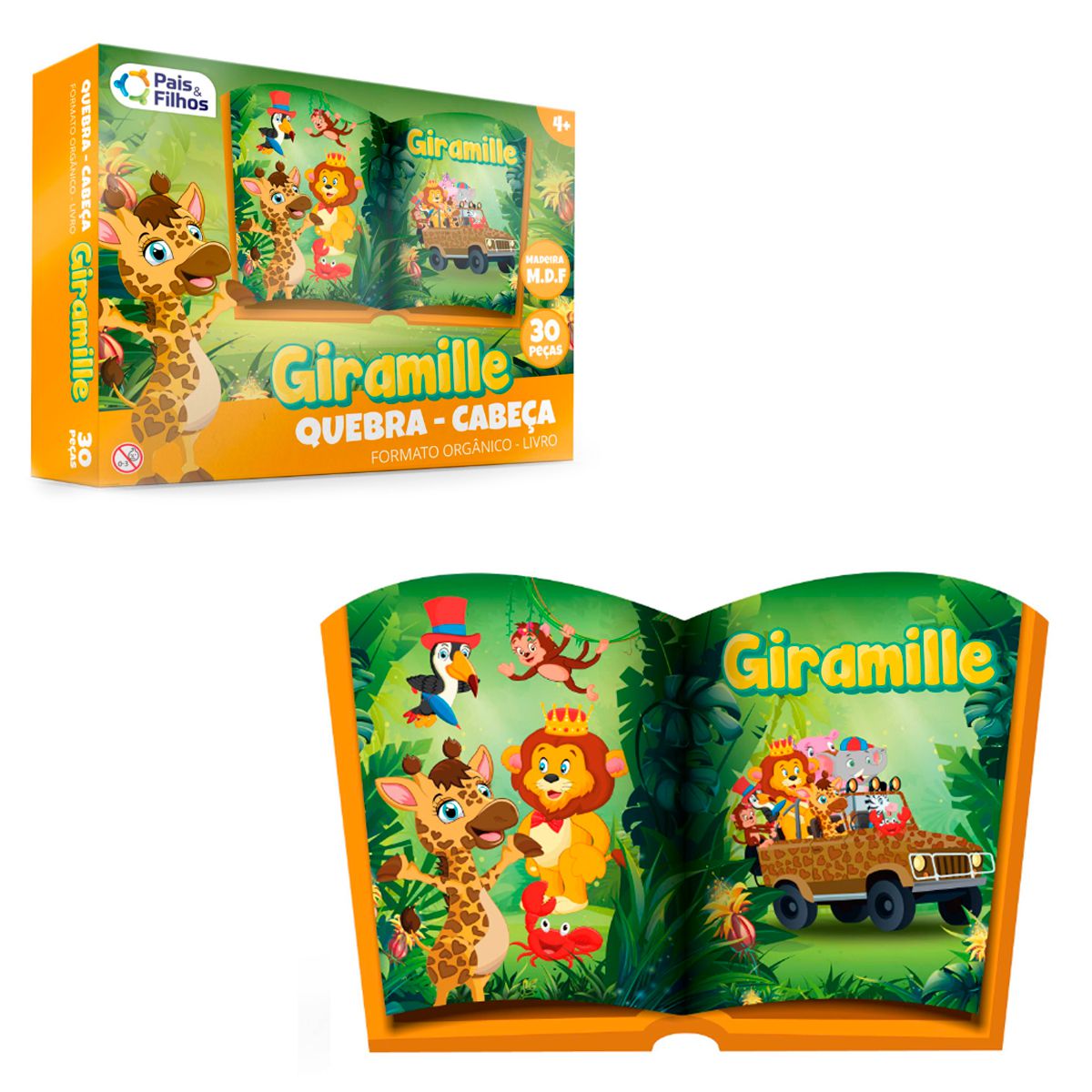 Jogo De Alfabeto Giramille