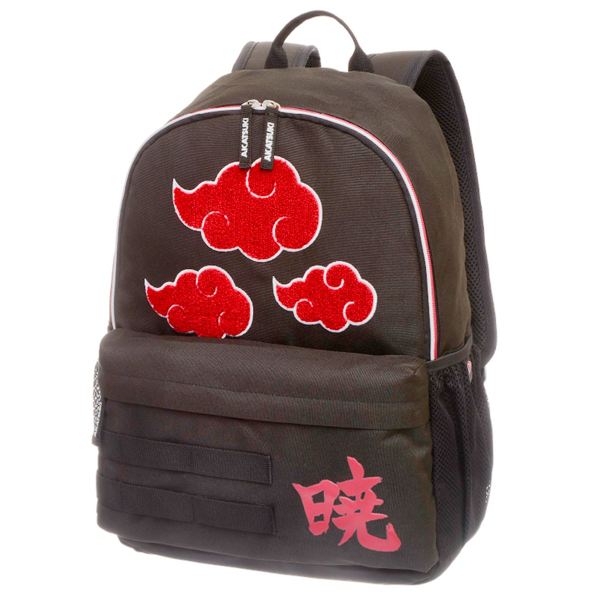 Mochila Akatsuki Naruto Nuvens Vermelhas Estilo Saco