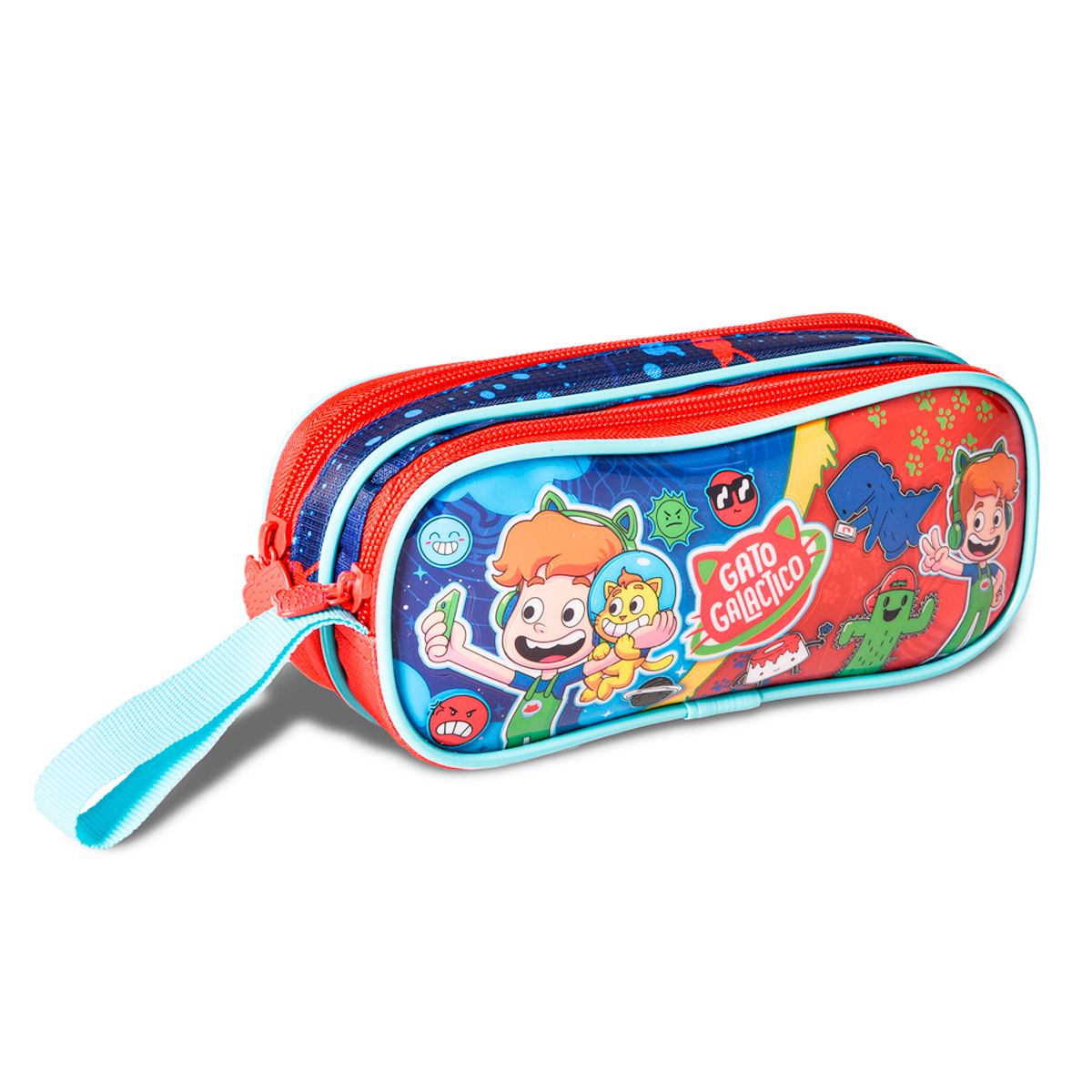 Lancheira Térmica Escolar Gato Galactico Infantil - Shop Macrozao