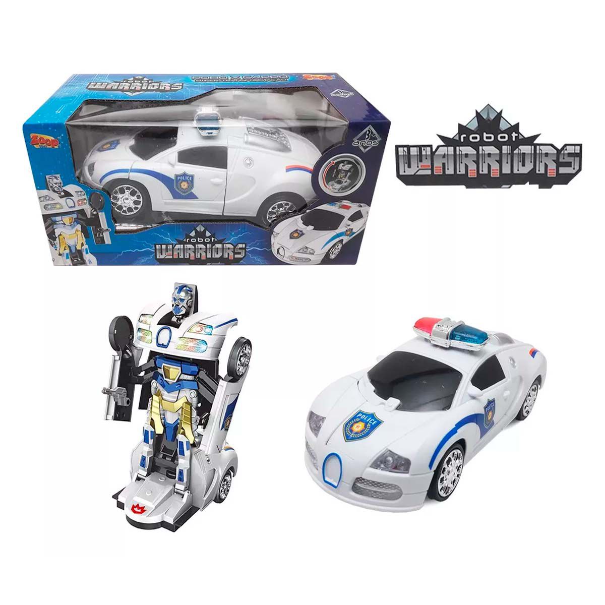 Brinquedo Robô Inteligente com Luz e Som Toyng - 43724 - Shop Macrozao