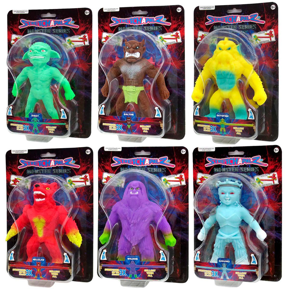 Brinquedo Monstros que Esticam 15cm - Stretchapalz Monster - Shop Macrozao
