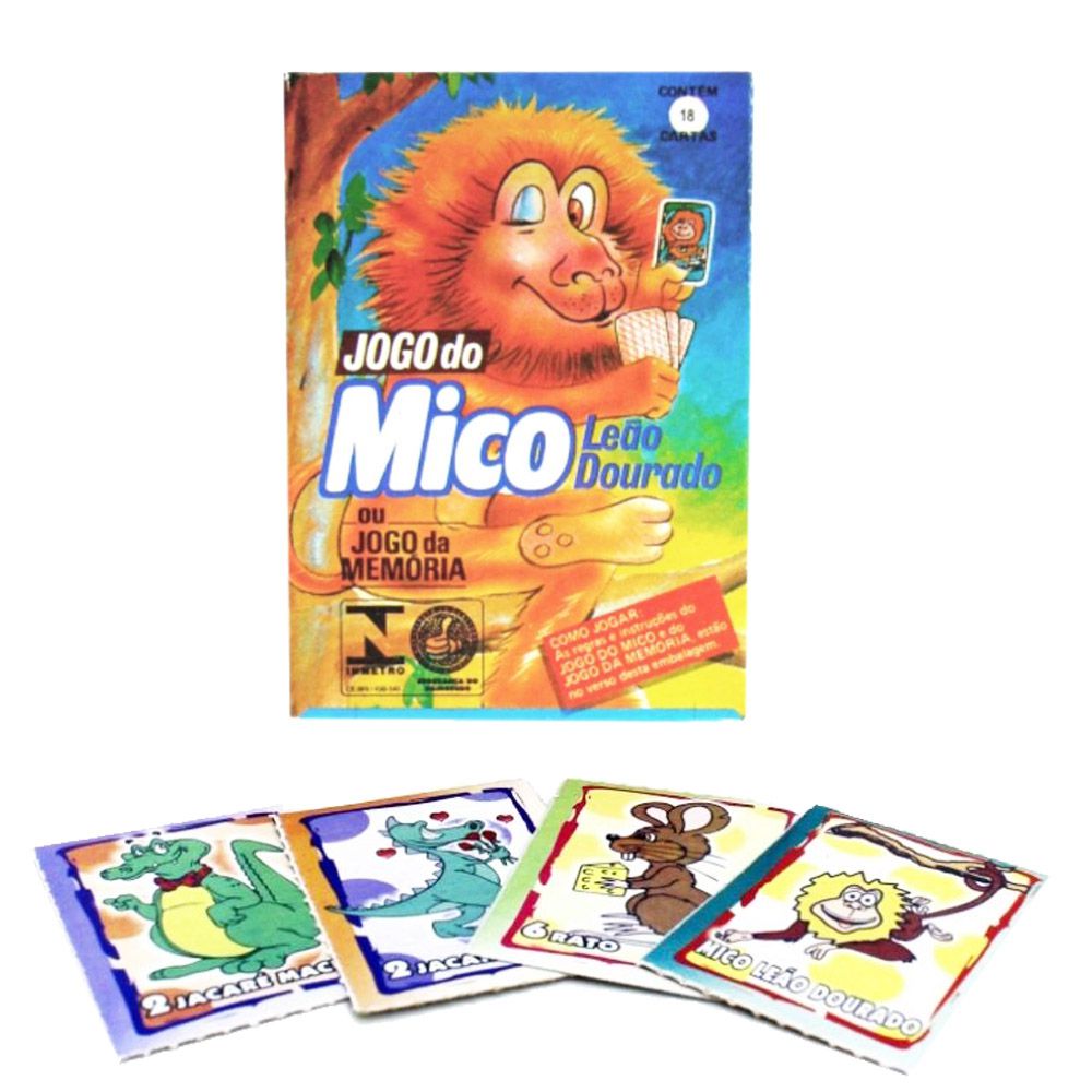 Jogo de Cartas Mico Kids 55 Cartas